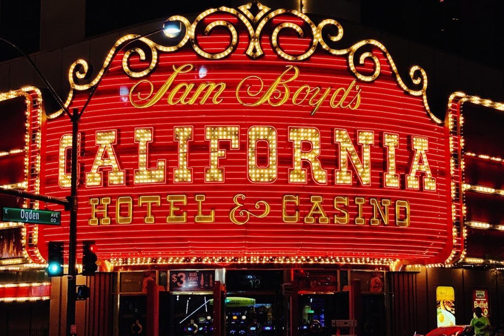 A photo of an Sam Boyd's California Hotel & Casino in Las Vegas.