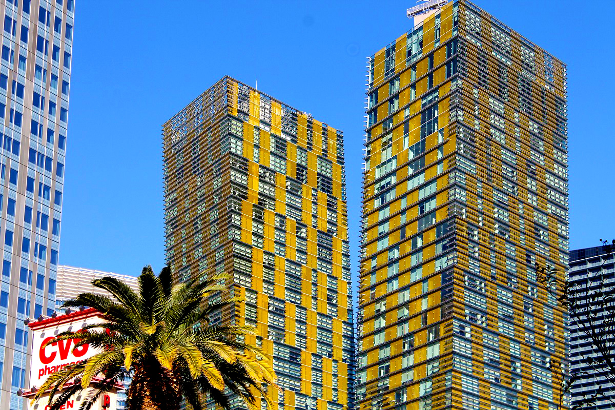 Veer Towers condos in Las Vegas.