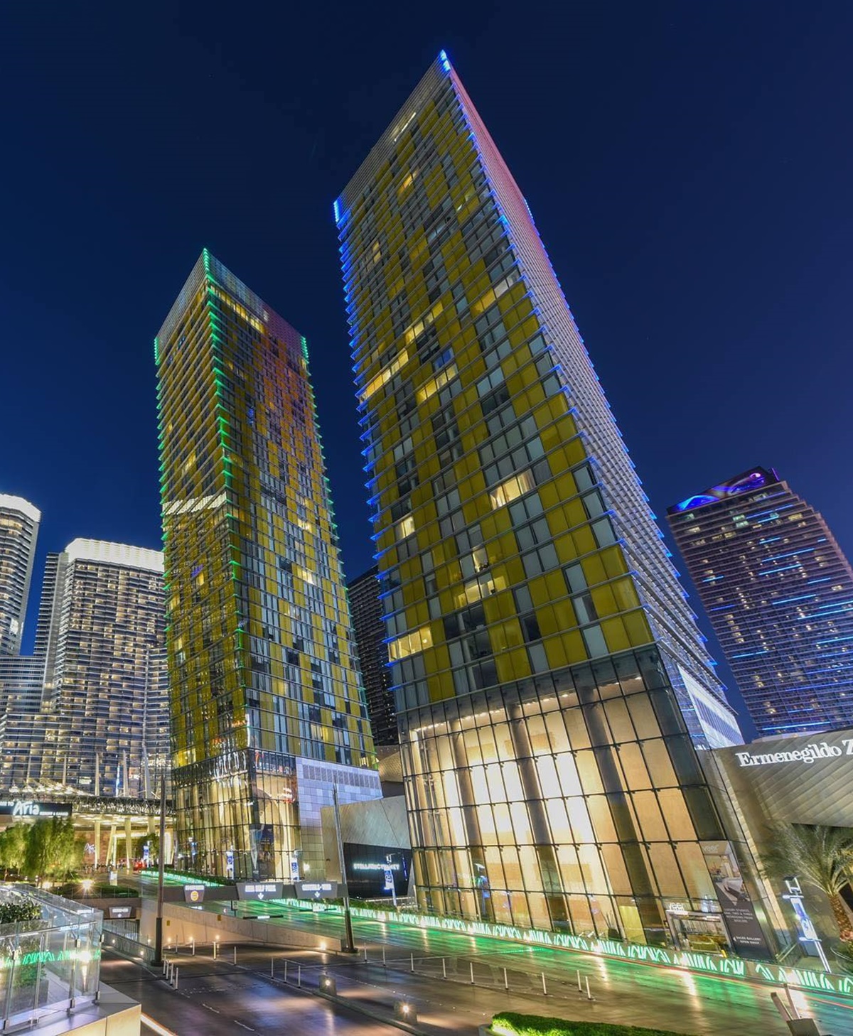 Photo of Veer Towers at MGM< MIRAGE CityCenter.