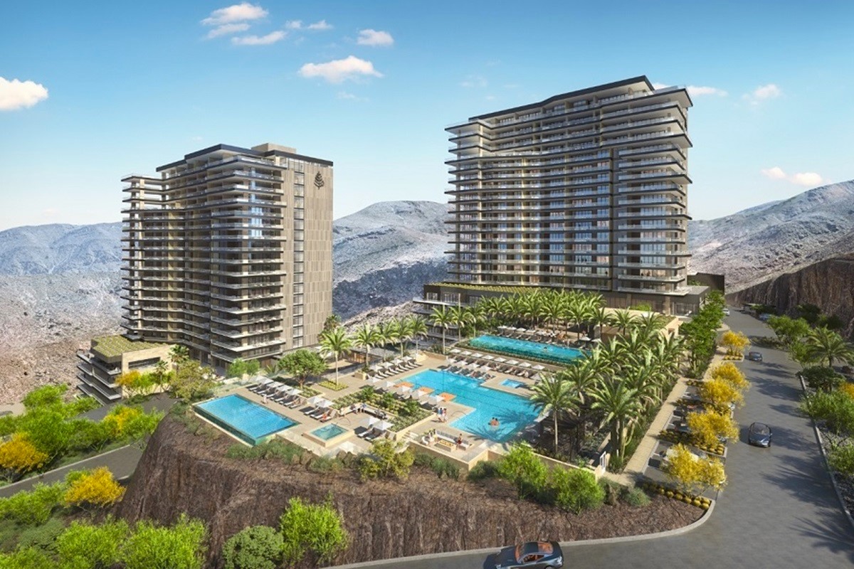 Rendering of a high-rise condo project in Las Vegas.